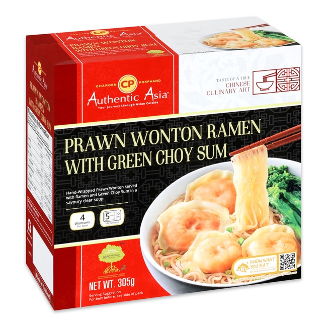 CP Authentic Asia Prawn Wonton Ramen 305g